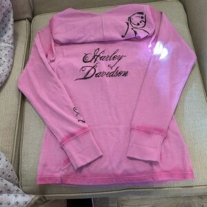 Harley-Davidson Pink Graphic Long Sleeve